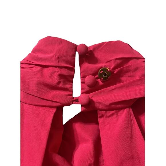 Rebecca Vallance Pink Halter Neck Sleeveless Mini Dress Size 2 - Picture 5 of 8